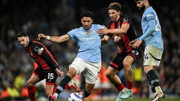 شاهد الآن البث المباشر لمباراة مانشستر سيتي وبورنموث في الدوري الإنجليزي