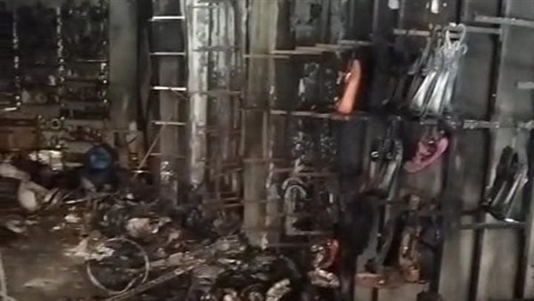 بعد 20 يوم ا من افتتاحه حريق يلتهم محل ا تجاري ا بكفر الدوار والخسائر تتجاوز 5 ملايين جنيه