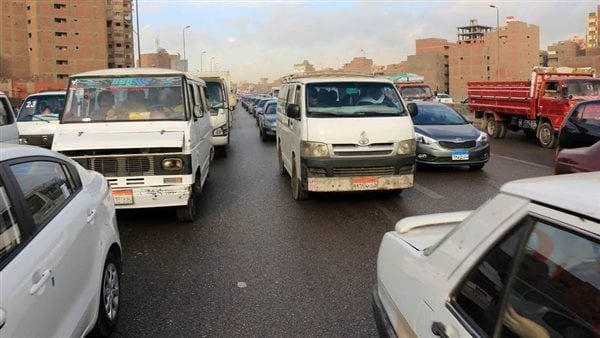 الحالة المرورية بالقاهرة والجيزة اليوم الخميس