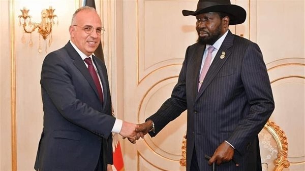 تفاصيل لقاء وزير الري ورئيس جمهورية جنوب السودان