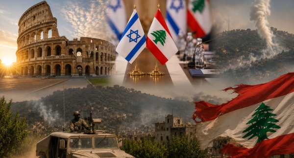 تقد م في مفاوضات روما تفاهمات أولية لإطلاق ترتيبات ميدانية بين لبنان وإسرائيل تقد م في مفاوضات روما تفاهمات أولية لإطلاق ترتيبات ميدانية بين لبنان وإسرائيل