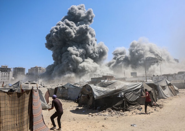 hamas destruction of sheikh radwan water station a violation of the ceasefire and a continuation of the displacement plan