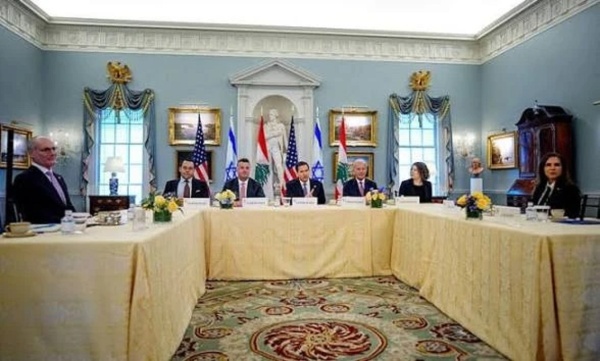 لبنان جولة مفاوضات خامسة مع الكيان الإسرائيلي في واشنطن بمشاركة عسكريين لبنان جولة مفاوضات خامسة مع الكيان الإسرائيلي في واشنطن بمشاركة عسكريين