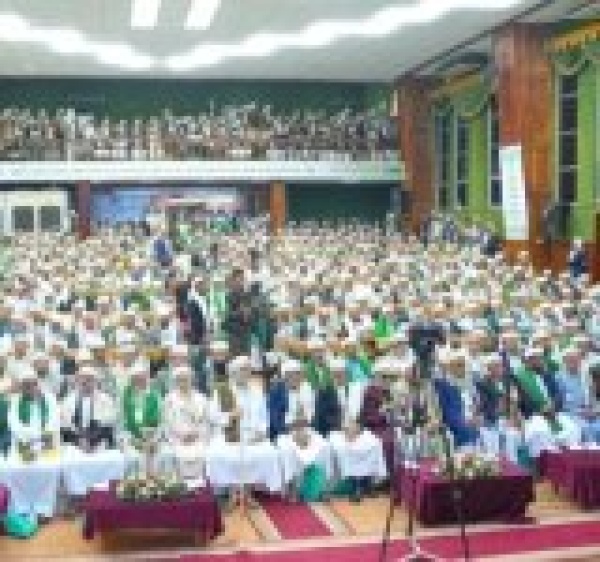 صنعاء المؤتمر السنوي لعلماء اليمن يؤكد مواجهة العدوان والحصار ودعم فلسطين صنعاء المؤتمر السنوي لعلماء اليمن يؤكد مواجهة العدوان والحصار ودعم فلسطين