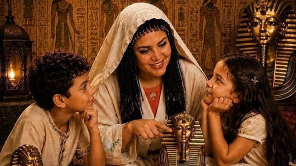 حكاية القناع الذهبي عرض حكي تفاعلي في ختام ملتقى القناع الليلة حكاية القناع الذهبي عرض حكي تفاعلي في ختام ملتقى القناع الليلة