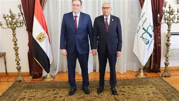 رئيس مجلس الدولة يستقبل رئيس الجهاز المركزي للتنظيم والإدارة لتقديم التهنئة بتوليه منصبه رئيس مجلس الدولة يستقبل رئيس الجهاز المركزي للتنظيم والإدارة لتقديم التهنئة بتوليه منصبه
