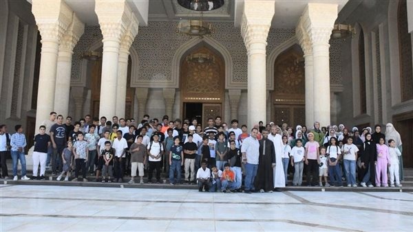 100 طفل من حفظة القرآن يتعرفون على معالم مسجد مصر بالعاصمة الجديدة 100 طفل من حفظة القرآن يتعرفون على معالم مسجد مصر بالعاصمة الجديدة