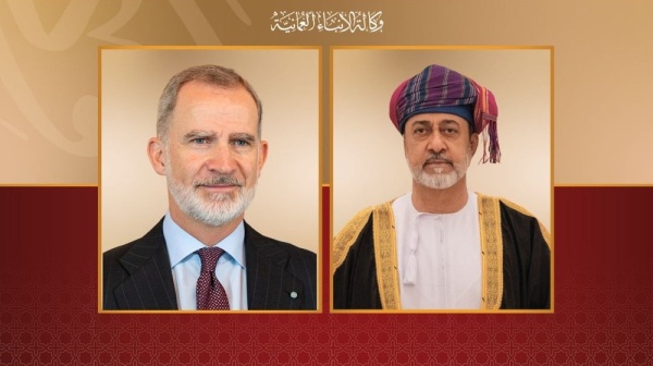 جلالة السلطان يهنئ ملك إسبانيا