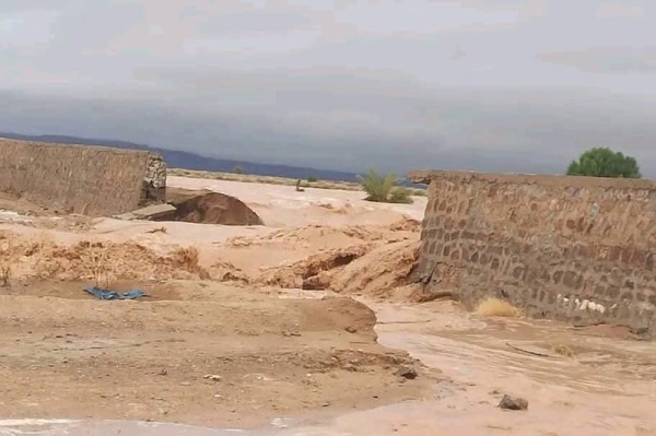 أمطار الخير تتحول إلى شر في درعة أمطار الخير تتحول إلى شر في درعة