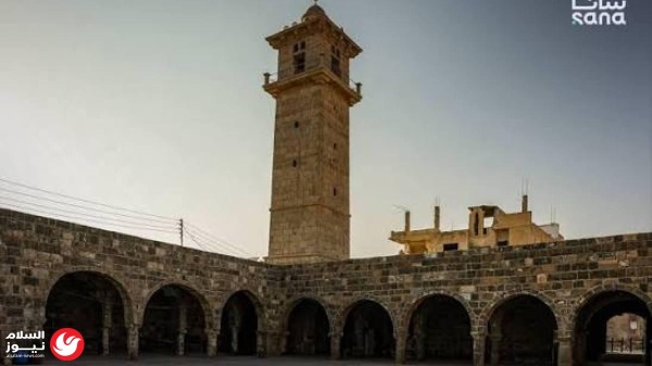 الجامع العمري في درعا منارة إسلامية تاريخية تعود للواجهة عبر بوابة الإيسيسكو الجامع العمري في درعا منارة إسلامية تاريخية تعود للواجهة عبر بوابة الإيسيسكو
