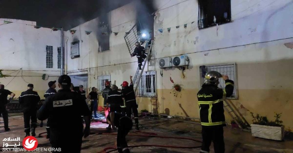حريق يلتهم دارا للأيتام بالجزائر العاصمة واستنفار لفرق الإنقاذ حريق يلتهم دارا للأيتام بالجزائر العاصمة واستنفار لفرق الإنقاذ