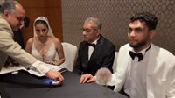 بحضور الأهل والأصدقاء سيد رجب يحتفل بزفاف نجله صور بحضور الأهل والأصدقاء سيد رجب يحتفل بزفاف نجله صور