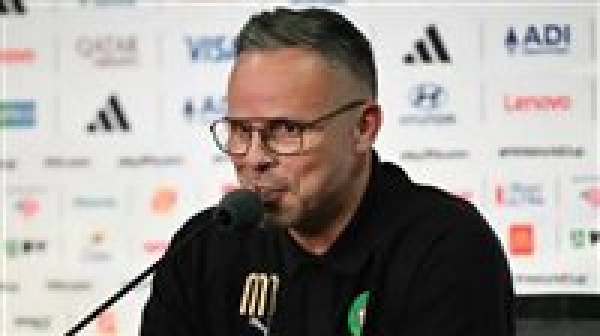 محمد وهبي مدرب منتخب المغرب كنا نستحق الفوز أمام البرازيل في كأس العالم 2026 محمد وهبي مدرب منتخب المغرب كنا نستحق الفوز أمام البرازيل في كأس العالم 2026