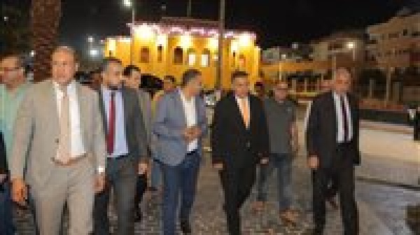 محافظ القليوبية يشارك الجماهير مباراة مصر وبلجيكا ويكرم وليد الفرماوي