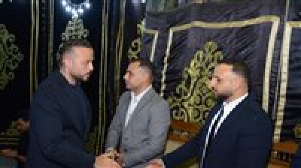 النائب محمد الجارحي يقدم واجب العزاء في الزميل مصطفى الشربيني