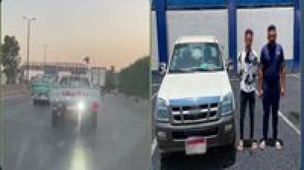 بسبب كشاف إضاءة خلفي ضبط قائد سيارة ربع نقل بالقليوبية بسبب كشاف إضاءة خلفي ضبط قائد سيارة ربع نقل بالقليوبية