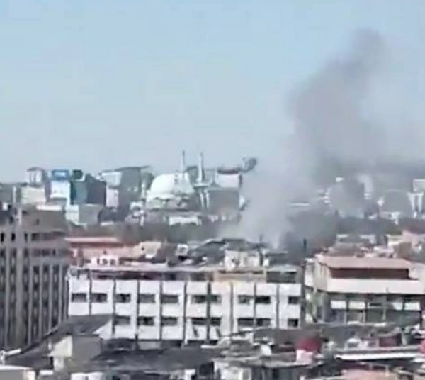 انفجاران مجهولا المصدر وسط دمشق واستنفار أمني قرب فندق الفورسيزن