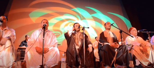 أكتوبر الموسيقي بالمكنين أهازيج عرض صوفي للشيخ المازري الحاج علي فيديو