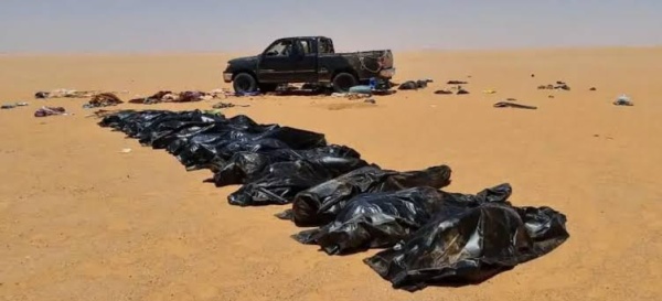 مصرع 49 شخصا عطشا في صحراء النيجر بعد ضياع شاحنتهم قرب الحدود مع مالي والجزائر