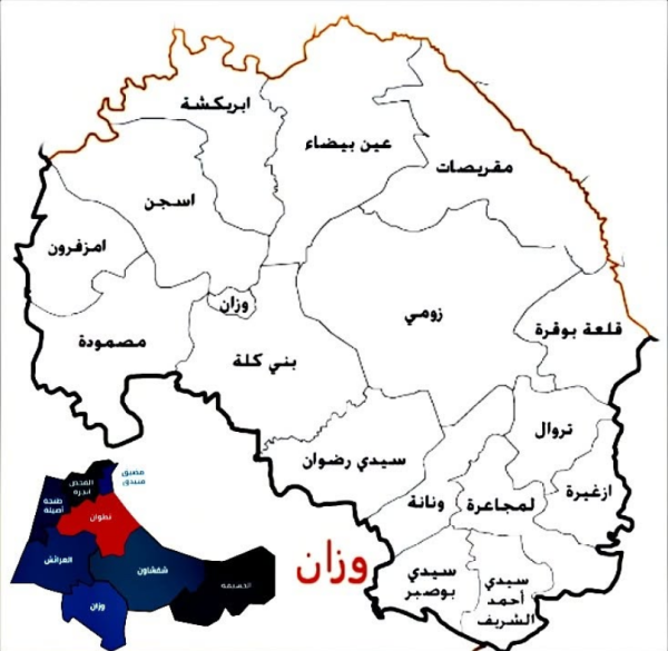 إقليم وزان بالمغرب الموقع الجغرافي والسكان والجماعات وأبرز المؤهلات