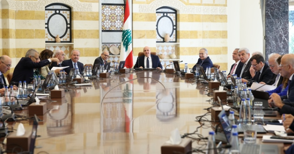 جلسة لمجلس الوزراء اللبناني الخميس المقبل جلسة لمجلس الوزراء اللبناني الخميس المقبل