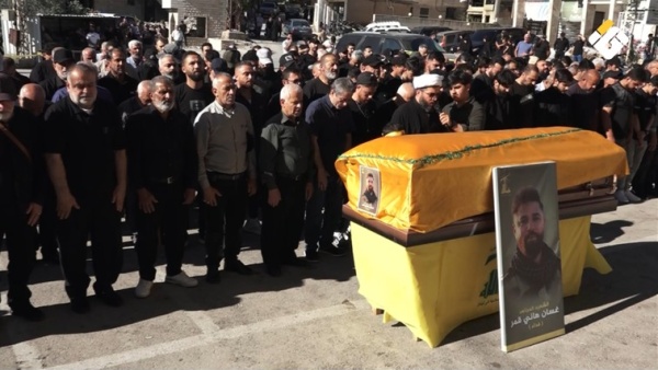تقرير مصور سحمر تود ع الشهيد غسان هاني قمر عهد متجد د على درب المقاومة والشهادة