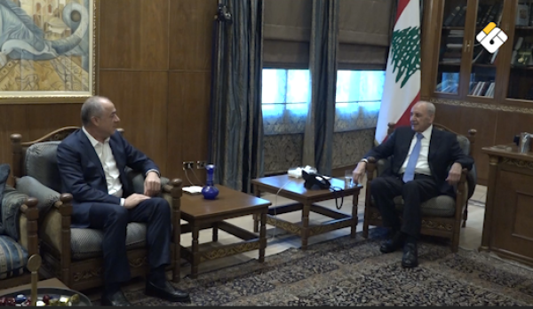 الرئيس بري بحث مع بو صعب المستجدات السياسية والميدانية
