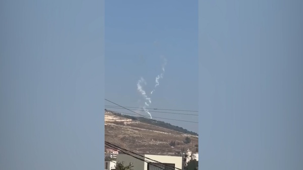 بالفيديو قذائف حارقة منطقة علي الطاهر