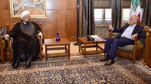 الرئيس بري استقبل المفتي قبلان والمديرة العامة للجمارك والمجلس البلدي لبيروت الرئيس بري استقبل المفتي قبلان والمديرة العامة للجمارك والمجلس البلدي لبيروت