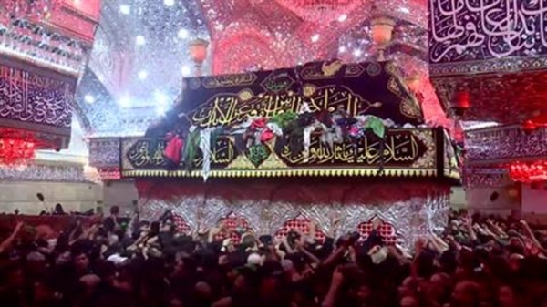 العراق حشود مليونية تتوافد إلى مقام الإمام الحسين ع في ذكرى الأربعين العراق حشود مليونية تتوافد إلى مقام الإمام الحسين ع في ذكرى الأربعين