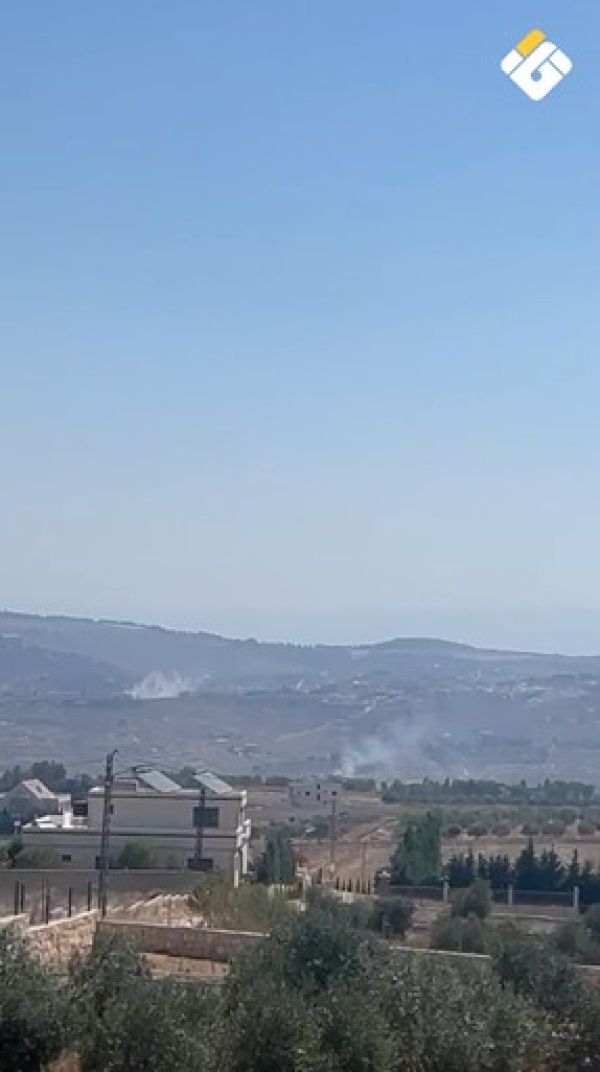 بالفيديو قصف مدفعي إسرائيلي يستهدف ميس الجبل جنوب لبنان بالتزامن مع تمشيط بالأسلحة الرشاشة بالفيديو قصف مدفعي إسرائيلي يستهدف ميس الجبل جنوب لبنان بالتزامن مع تمشيط بالأسلحة الرشاشة