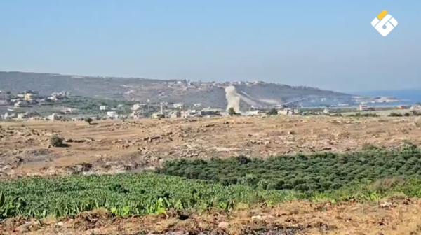 بالفيديو للمرة السابعة الاحتلال الإسرائيلي ينف ذ تفجير ا في بلدة المنصوري جنوبي لبنان
