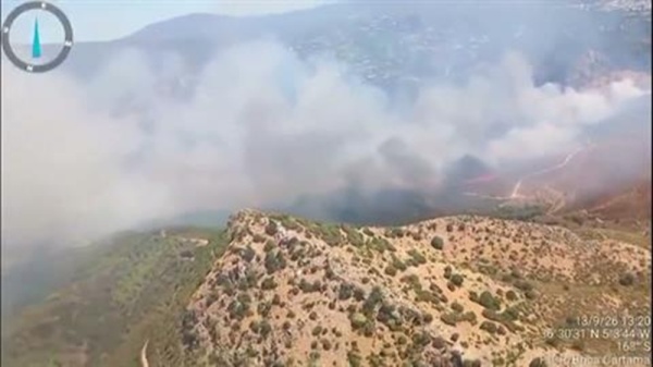 اسبانيا إصابة شخصين في حريق غابات على ساحل كوستا ديل سول جنوب البلاد مع استمرار جهود الاطفاء