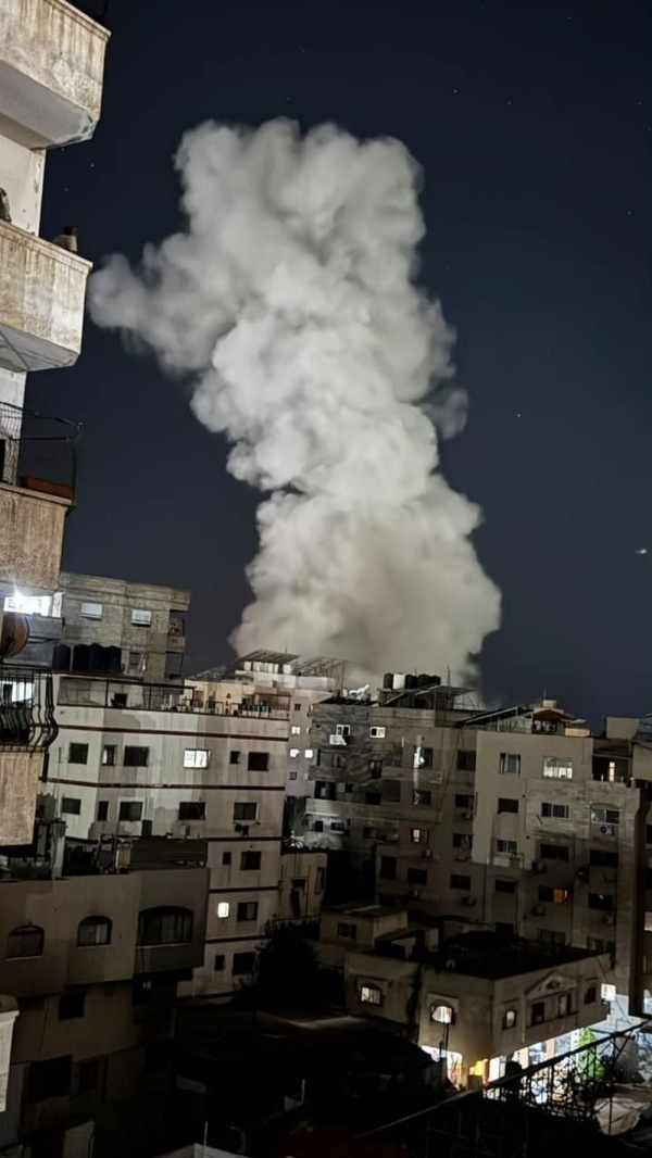 فلسطين أربعة شهداء فلسطينيين على الأقل في غارة إسرائيلية غربي مدينة غزة