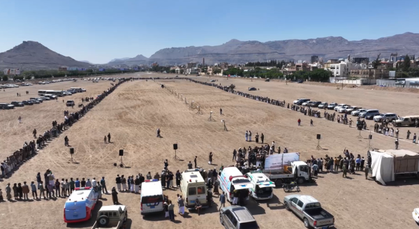 بالفيديو مشاهد جوية توث ق اللقاء المسلح لأبناء مديرية السبعين في العاصمة صنعاء