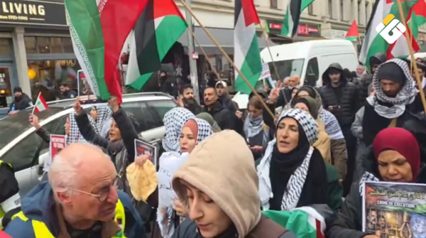 بالفيديو مسيرة تضامنية في برلين مع فلسطين ولبنان ومطالبات بوقف الحرب وتسليح الاحتلال