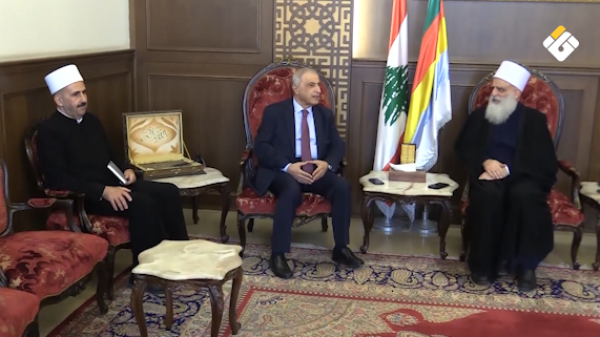 شيخ العقل لطائفة الموحدين الدروز بحث أوضاع الجنوب واحتياجات الأهالي وصمودهم شيخ العقل لطائفة الموحدين الدروز بحث أوضاع الجنوب واحتياجات الأهالي وصمودهم