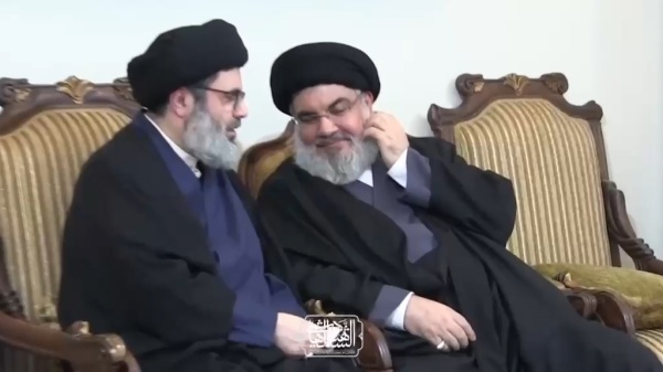 مشاهد ت عرض للمرة الأولى للقاء جمع السيد نصر الله والسيد صفي الدين مشاهد ت عرض للمرة الأولى للقاء جمع السيد نصر الله والسيد صفي الدين