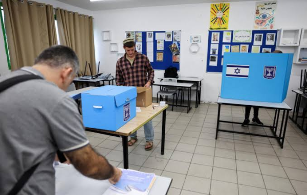 الانتخابات الصهيونية اقبال كبير واستنفار امني واشتباه بمحاولة طعن رئيس حزب