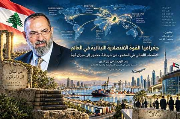 جغرافيا القوة الاقتصادية اللبنانية في العالم جغرافيا القوة الاقتصادية اللبنانية في العالم