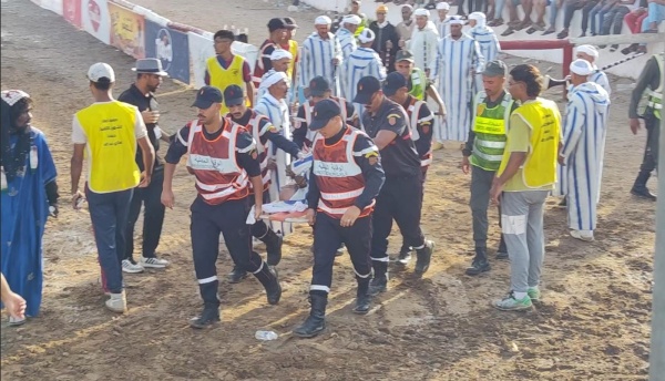الوقاية المدنية حضور ميداني واستباقي لتأمين موسم مولاي عبد الله أمغار الوقاية المدنية حضور ميداني واستباقي لتأمين موسم مولاي عبد الله أمغار