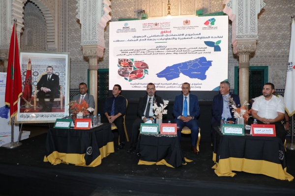 إطلاق المشروع الاقتصادي التضامني الجهوي لفائدة المقاولات الصغيرة والتعاونيات بجهة الدار البيضاء سطات إطلاق المشروع الاقتصادي التضامني الجهوي لفائدة المقاولات الصغيرة والتعاونيات بجهة الدار البيضاء سطات