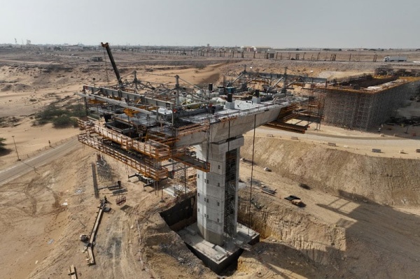 جسر الساقية الحمراء يتقدم في الإنجاز ويقترب من لقب الأكبر بالمغرب