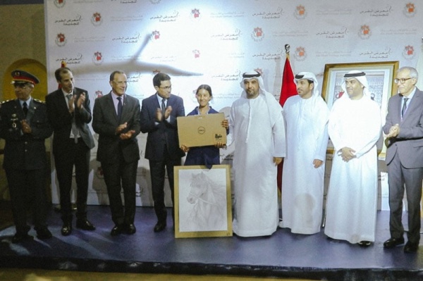 مواهب شابة تحتفي بالخيول عبر الرسم والتلوين في معرض الفرس بالجديدة مواهب شابة تحتفي بالخيول عبر الرسم والتلوين في معرض الفرس بالجديدة