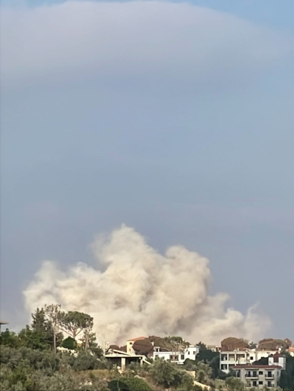 بالصورة تفجير قوي في بلدة زوطر الشرقية بالصورة تفجير قوي في بلدة زوطر الشرقية