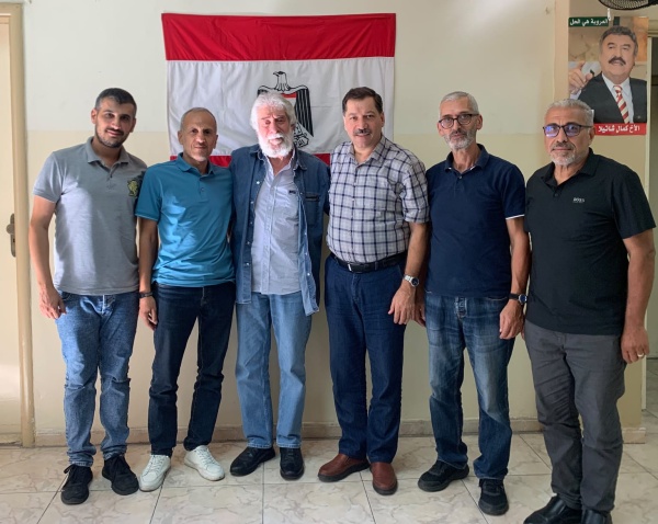رئيس المؤتمر الشعبي اللبناني يستقبل المناضل جورج عبد الله ستبقى فلسطين قضية العرب الأولى رئيس المؤتمر الشعبي اللبناني يستقبل المناضل جورج عبد الله ستبقى فلسطين قضية العرب الأولى