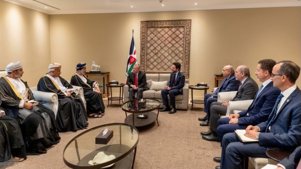 ملك الأردن يؤكد عمق العلاقات الأخوية مع سلطنة ع مان وتعزيز التعاون ملك الأردن يؤكد عمق العلاقات الأخوية مع سلطنة ع مان وتعزيز التعاون
