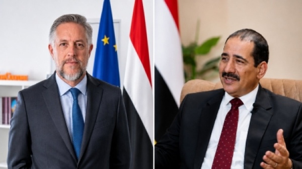 اليمن السفير الأوروبي ووزير الداخلية اليمني يبحثان التعاون الأمني ودعم الاستقرار