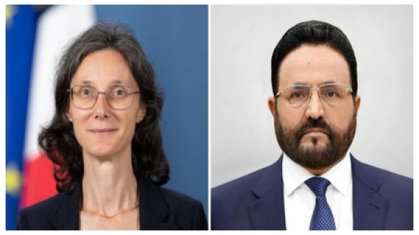 اليمن العرادة يبحث مع السفيرة الفرنسية مستجدات التصعيد الحوثي