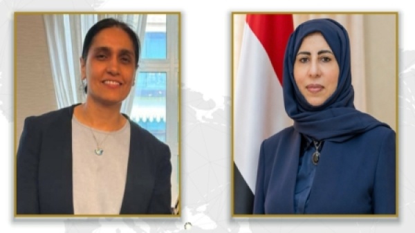 اليمن وبريطانيا تبحثان تداعيات التصعيد الحوثي وأوضاع النازحين